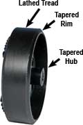 Lathed Awana Wheels