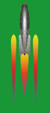 pinewood derby car comet decal