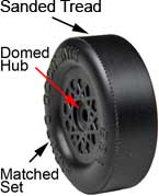 Lathed Pinewood Derby Wheels