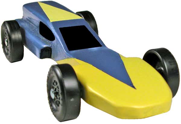 Starfighter Pinewood Derby Car