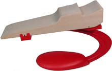 Pinewood derby car paint stand