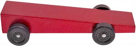Pinewood Derby Car Kandy Scarlet Paint 